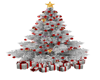 Silver  Christmas Tree
