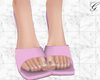G. Simple Mules Pink