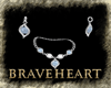(DBH) blue jewelry set