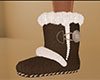 Brown Slipper Boots (F)