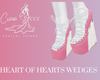 Heart Of Hearts Wedges