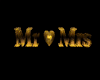 Gold Mr <3 Mrs