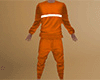 Orange Jogging Outfit M