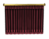 Cranberry Stage Curtains