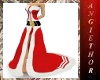 !ABT Long Red/White Gown
