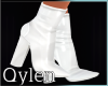 Q! ICY WHITE BOOTS