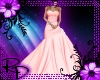 :RD: Salmon Floral Gown