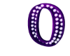 Anim Purple Letter O