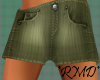 *RMD*olive jean shorts