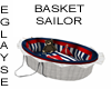 baby basket sailor