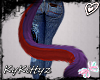 ! Kitty Tail Purple Red