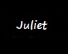 Juliet Name Tattoo