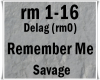 Remember Me