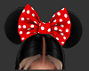 Minni Mouse Ears & Bow