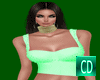 CD Party Green Top