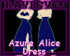 [R] Azure Alice Dress