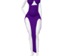 Purple Long Dress Prego