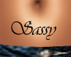 Sassy Belly Tattoo