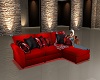 Red & Black 2pcSectional