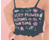 . lil flower top