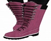 High Boots-Dusky Pink