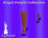 Sparkling Purple Heels