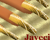 ]J[ GlamourGold Nails