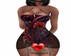 Sasha Black Flower
