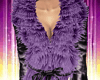 Fur fluffy Purple