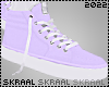 S| Cow Sneakers Purple