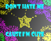 don't be hatin sticker
