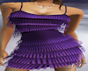 JT* Fringe Dress Purple