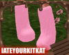 Pink Fur Boots