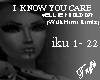 I KnowUcare*EllieG/Remix