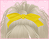 💗 Hair Bow Yellow