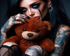 *K* My Sad Teddy Poster