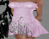 gala dress purple slim