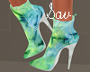 TyeDye Suede Boots