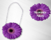 P Gerbera Daisy Purse