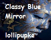 Classy Blue Mirror
