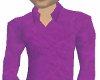 Purple silk PJ Top Women