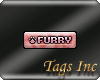 Pink Furry Tag