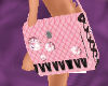 (V) Pink Messenger Bag