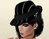 E* Pinstripe Black Hat
