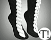 T! Knit B&W Socks