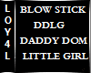 Blow Stick DDLG