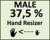 Hand Scaler 37,5% Male
