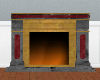 black marble fireplace 1
