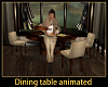 Dining table animated
