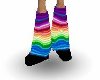 Monster Boots Rainbow
